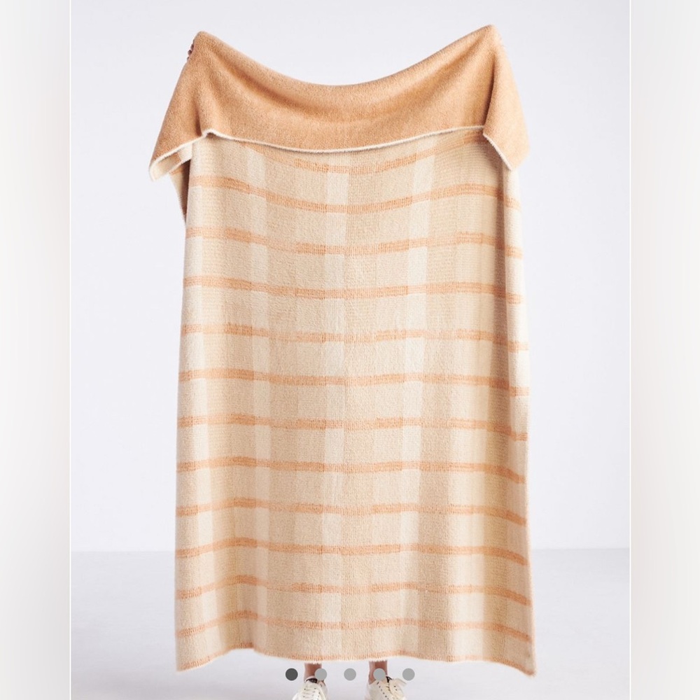 Anthropologie Cozy Knit Fable throw blanket
